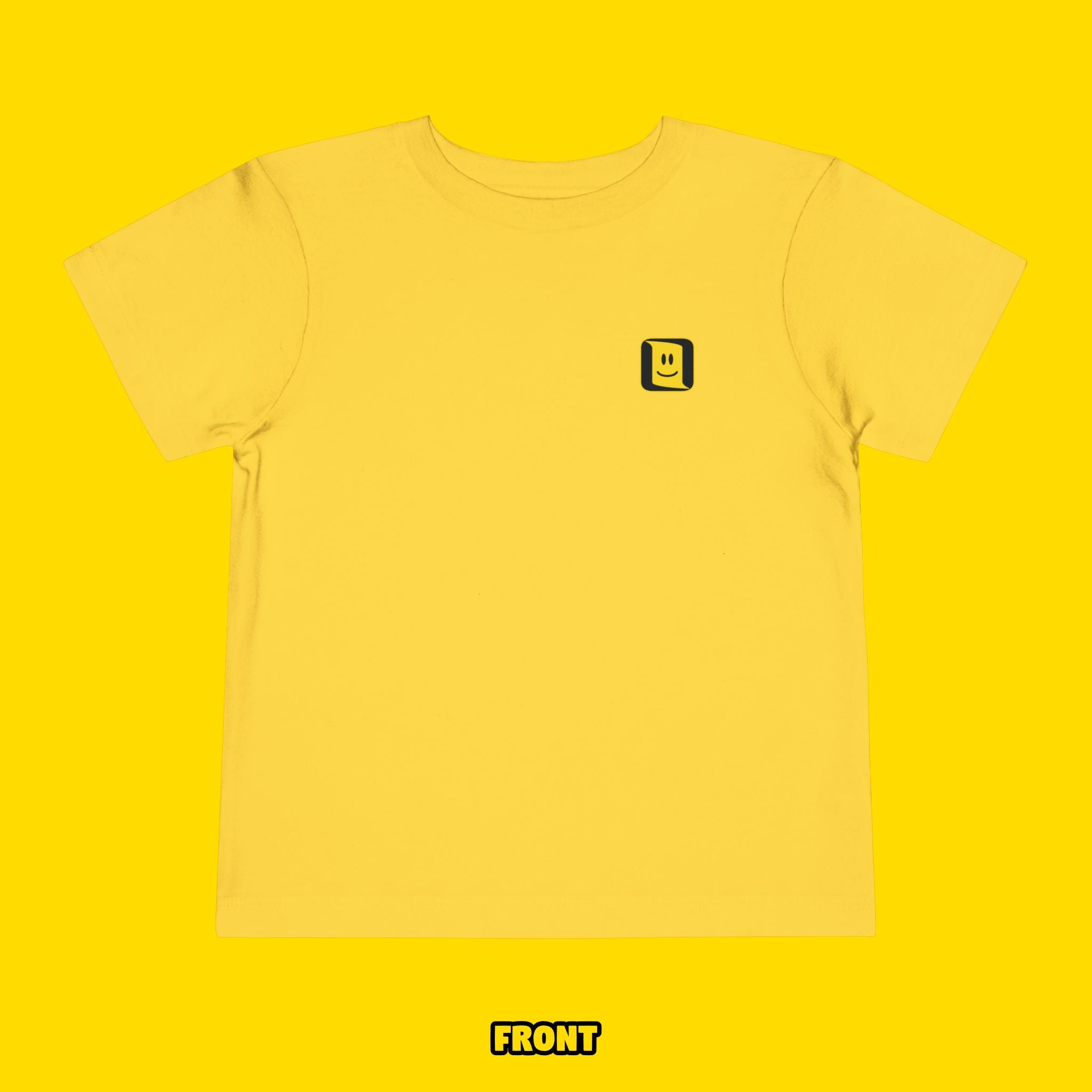 Toddler Short Sleeve Tee - "Smile for Today" Happiness Shirt