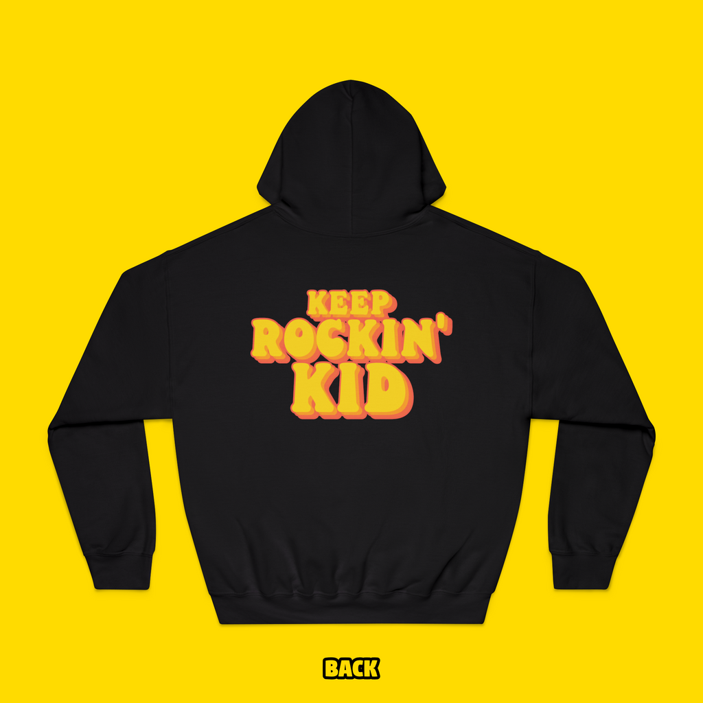 Keep Rockin' Kid Hoodie (Toddler-Kid-Adult)