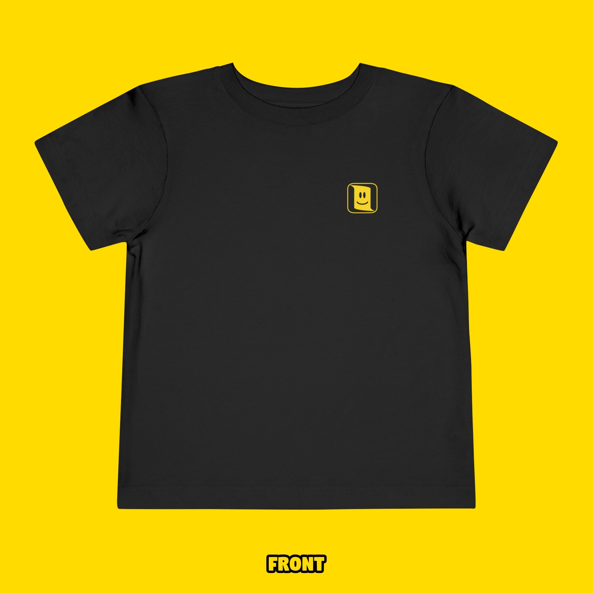 Toddler Short Sleeve Tee - "Smile for Today" Happiness Shirt