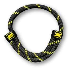 Black & Yellow Stripe Bracelet