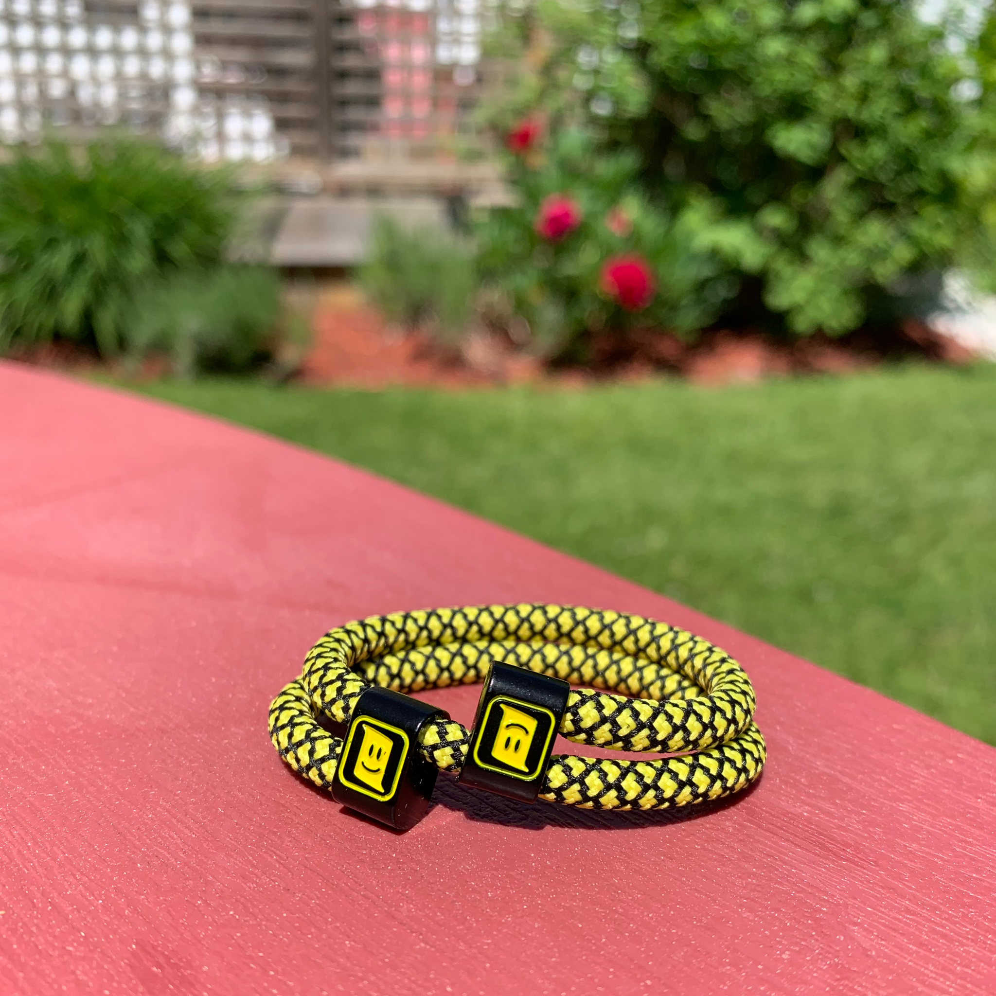 Happeh Signature Bracelet - "Operation Happeh" Yellow Adjustable One Size Fits Most